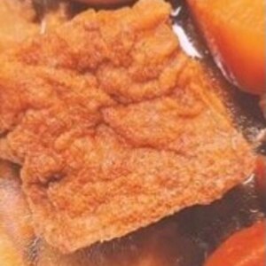 こんにゃくと厚揚げの煮物